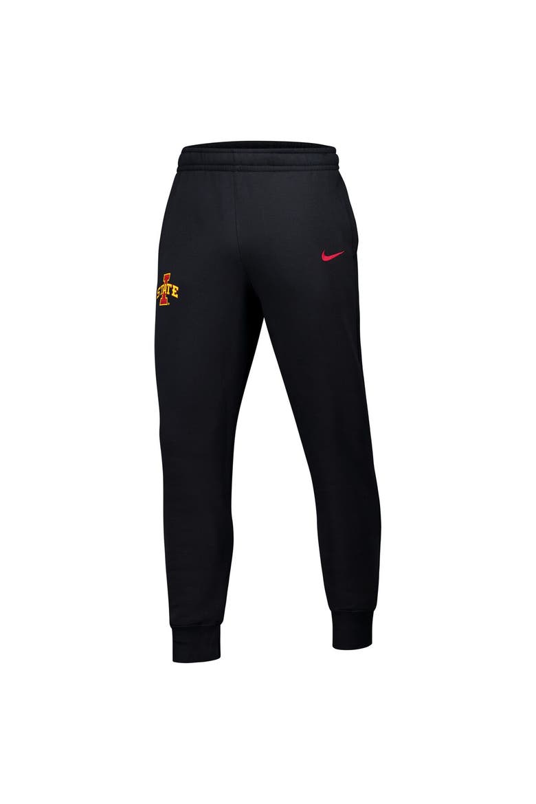 Men's Nike Black Iowa State Cyclones Club Fleece Pants, Alternate, color, Black
