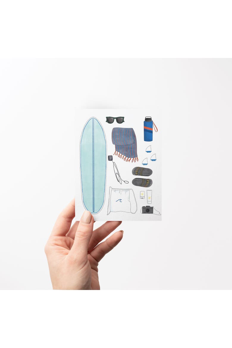 Everyday Greeting Card Pack (3ct) "Surf Weekender Society", Alternate, color, Multi-Pack