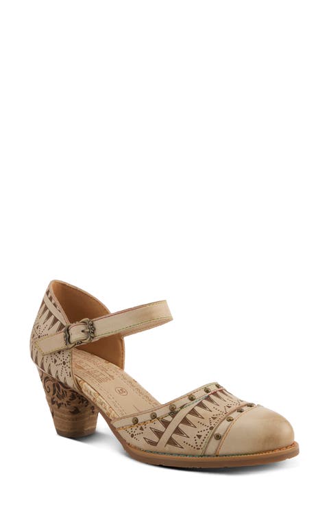 Niobella Ankle Strap Pump (Women)