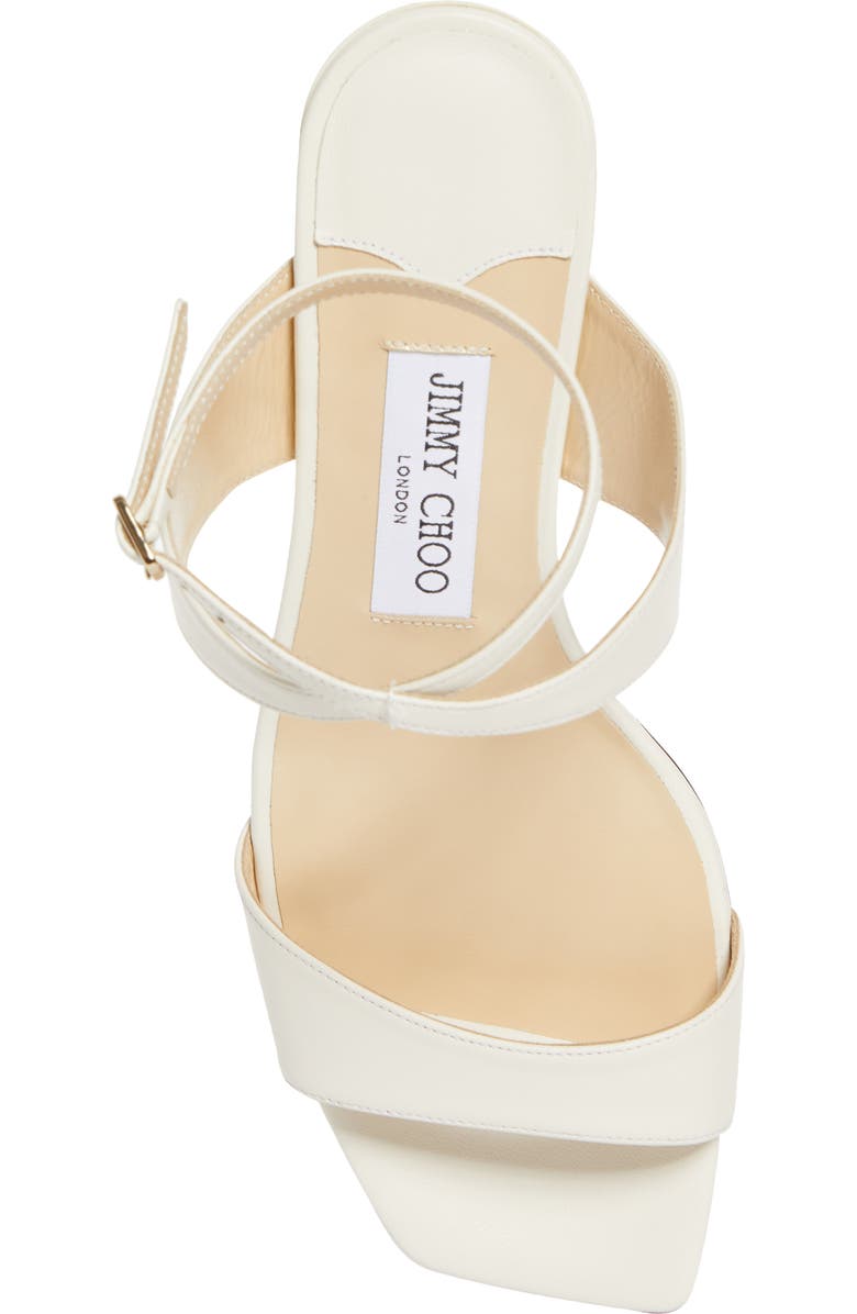 Jimmy Choo Jago Ankle Strap Sandal, Alternate, color, Latte