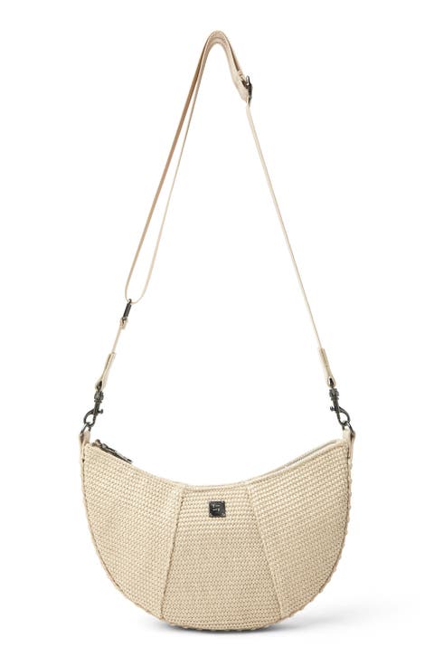 Flirt Raffia Shoulder Bag