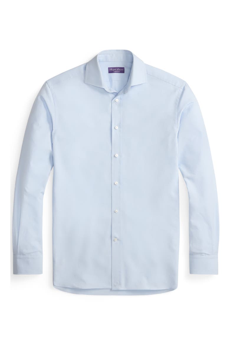 Aston Cotton Oxford Button-Up Shirt, Alternate, color, DRESS SHIRT BLUE