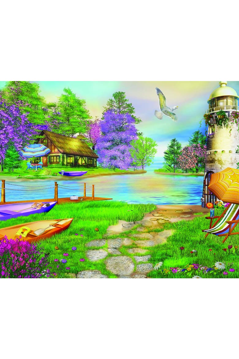 Seagull Bay 1000 piece Jigsaw Puzzle for Adults, Alternate, color, Multicolor