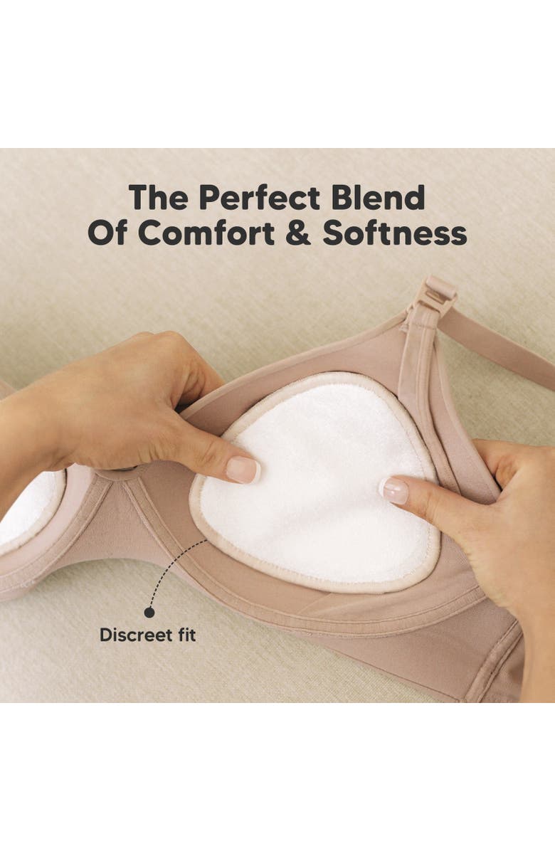 KeaBabies Contour Nursing Pads, Alternate, color, Bare Beige