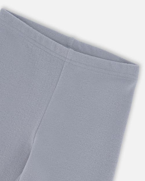 Deux Par Deux Super Soft Ribbed Leggings In Gray