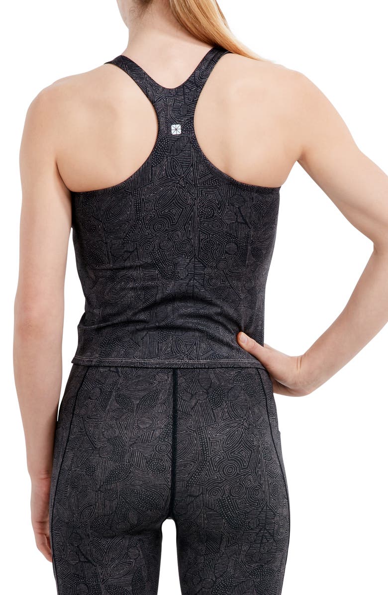 NZ ACTIVE by NIC+ZOE Batik Geo Bra Tank, Alternate, color,