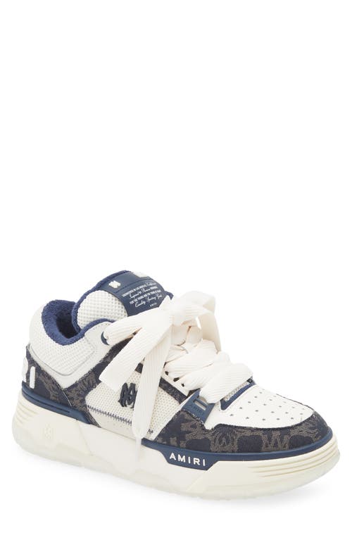 Amiri Ma1 Sneaker With Quad Monogram In Midnight Indigo