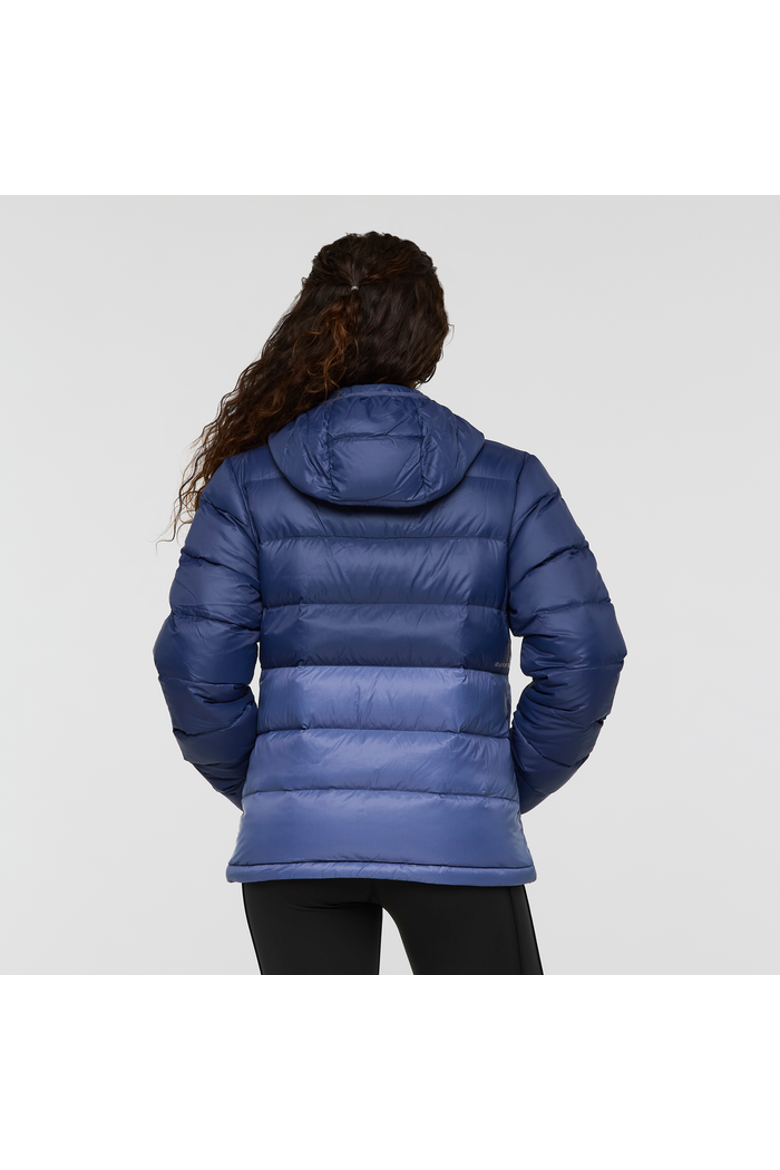 Fuego Max Down Hooded Jacket - Women's, Alternate, color, Dusk/Blue Smoke