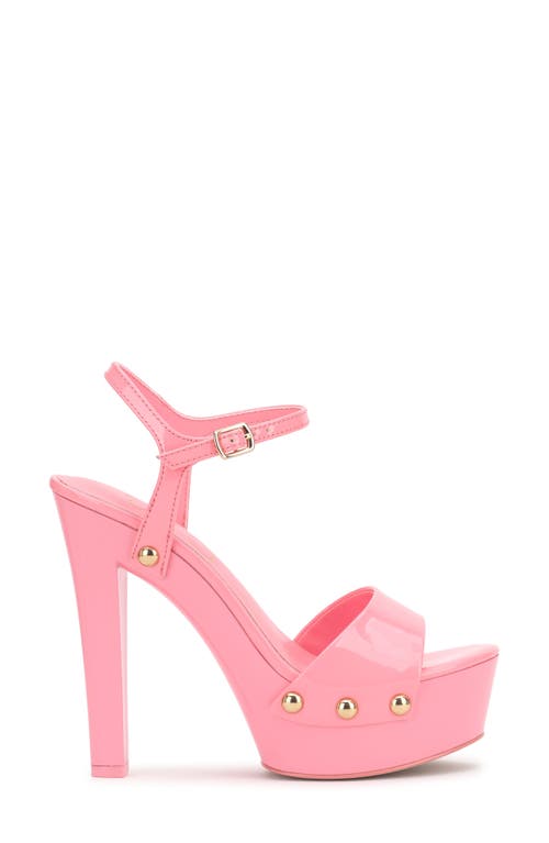 Jessica Simpson Calenta Ankle Strap Platform Sandal In Light Pink