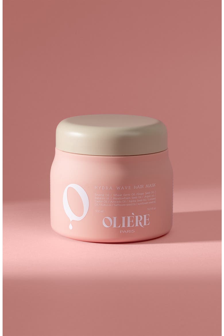 Hydra Wave Hydrating Curl Hair Mask, Alternate, color, Pink