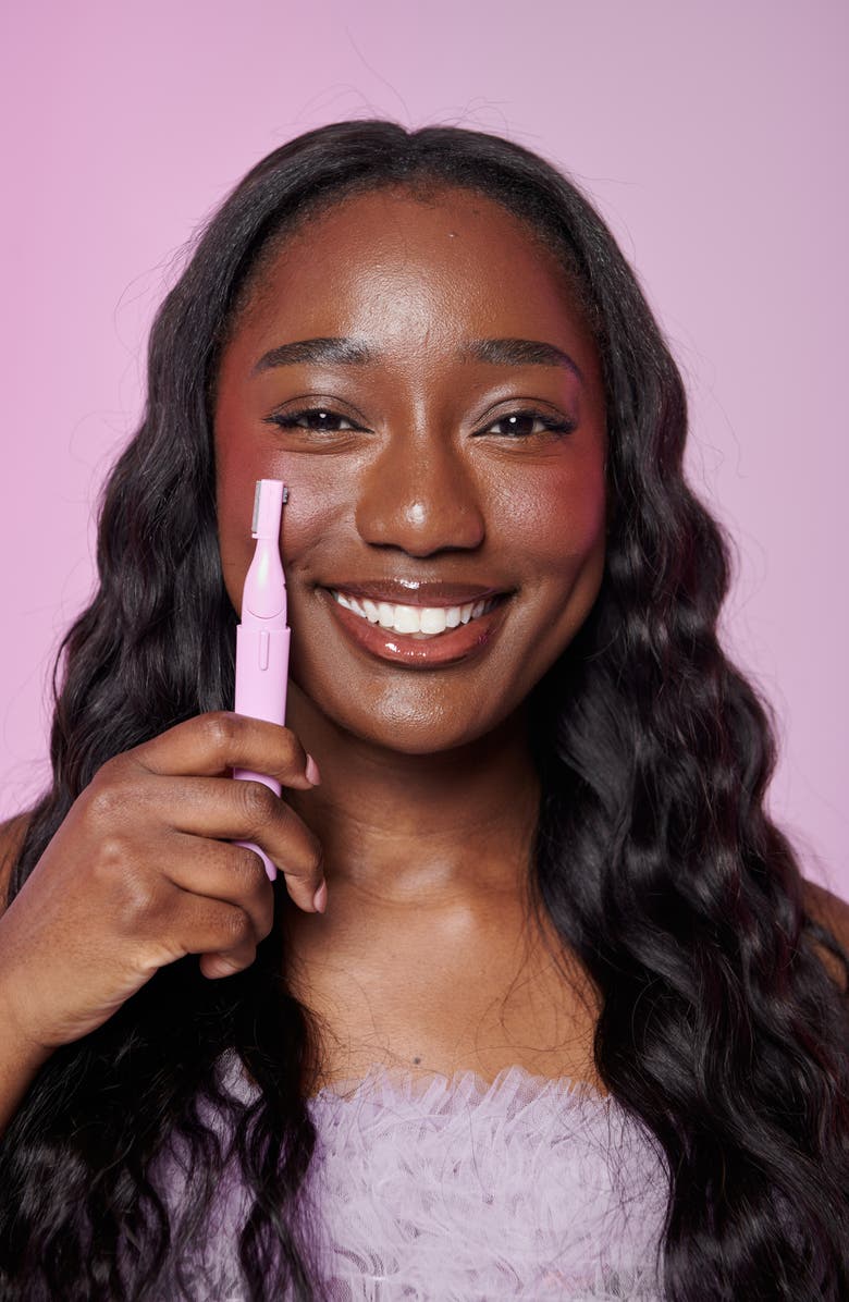 Mermade Hair Facial Shaver, Alternate, color, Pink