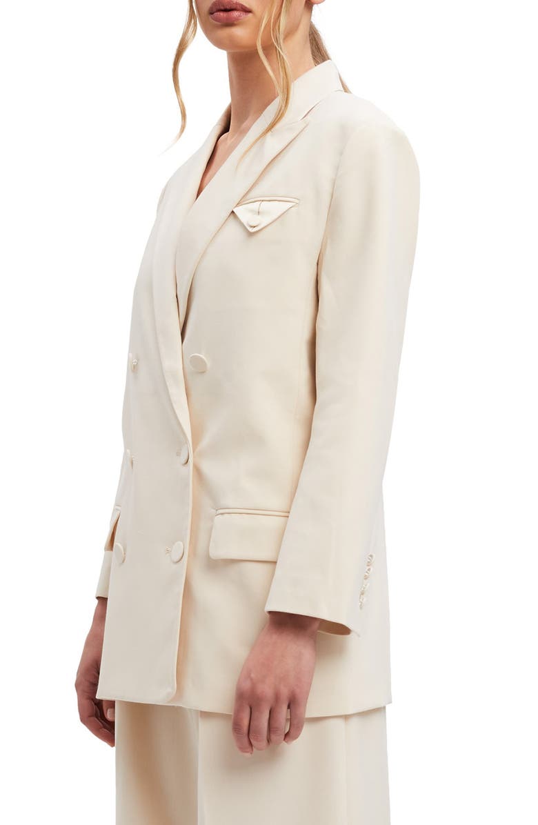 Bardot Sloane Oversize Double Breasted Blazer, Alternate, color,