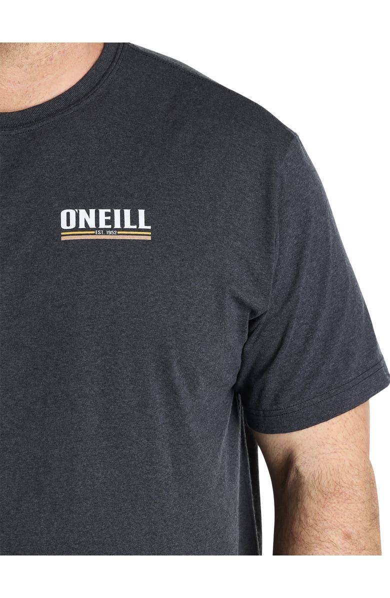 O'Neill Big & Tall Sun Supply Graphic Tee, Alternate, color, Black Heather