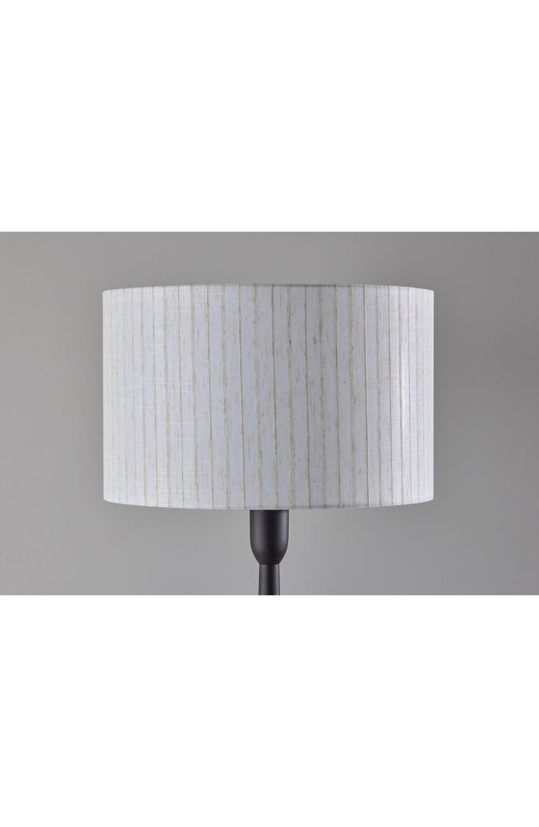 ADESSO LIGHTING Nigel Floor Lamp, Alternate, color, Black