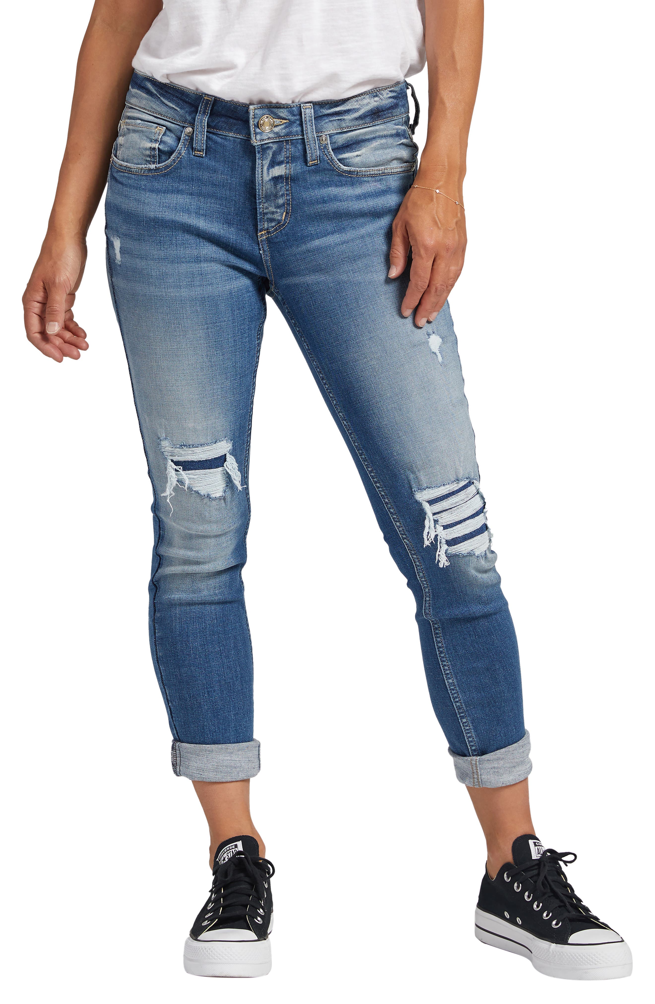 Slim Fit Girlfriend Jeans