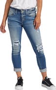 Silver Jeans Co. Slim Fit Girlfriend Jeans