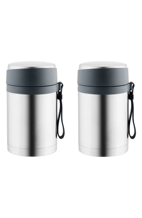INTERNATIONAL Essentials 0.9 Quart Food Container - Set of 2