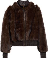 Zimmermann Valiant Faux Fur Jacket