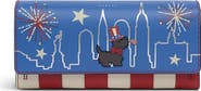 Radley Fireworks And Stripes Large Flapover Wallet
