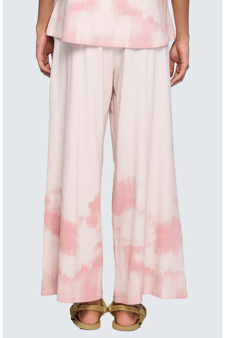 Daris Garment-dyed A-line Pants, Alternate, color, Rose Quartz