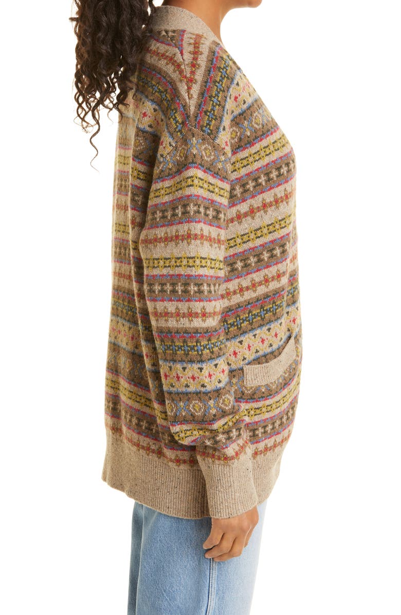 Re/Done '90s Oversize Cardigan, Alternate, color, 