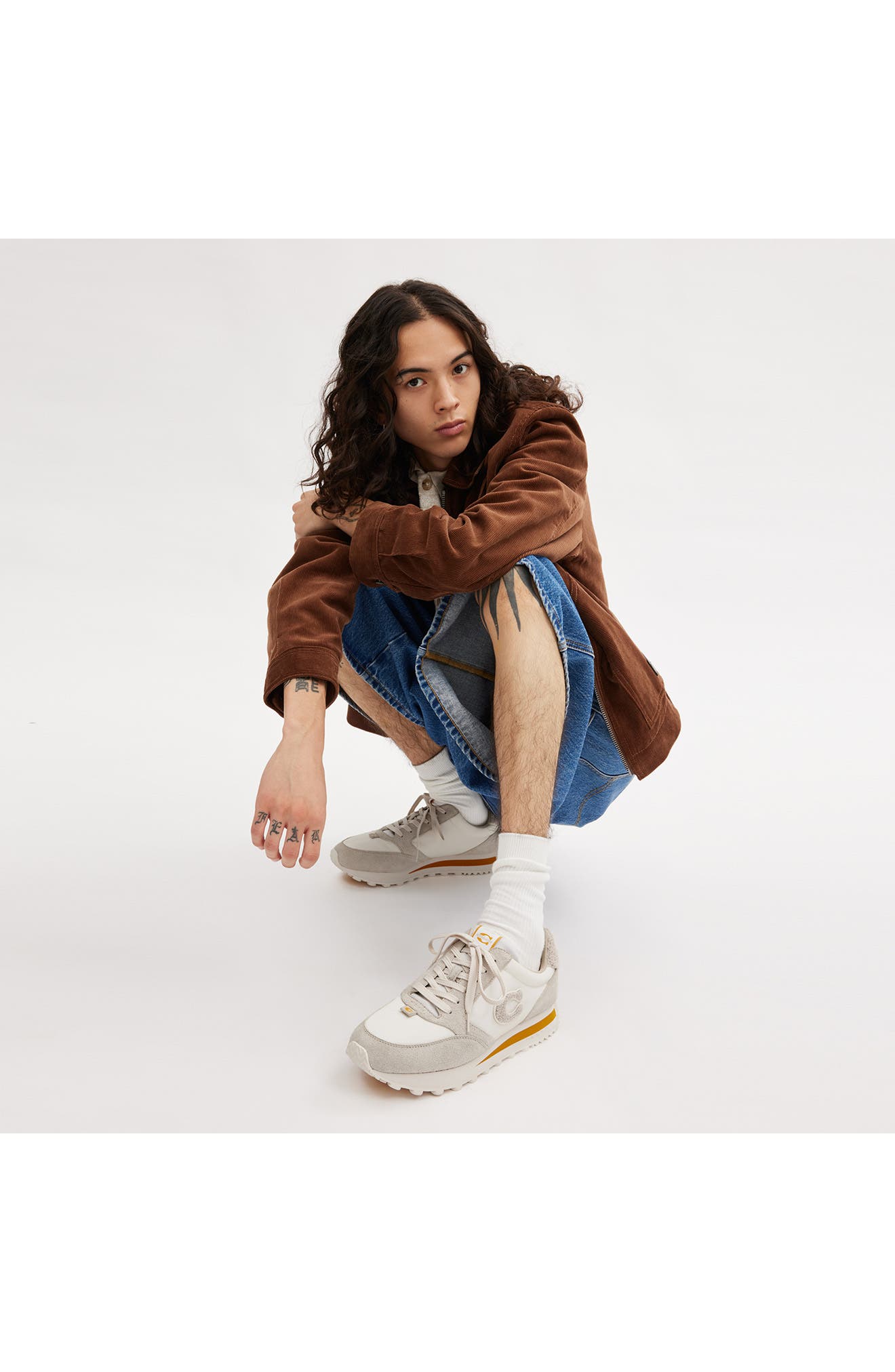 COACH Fuzzy Sneaker, Alternate, color, 