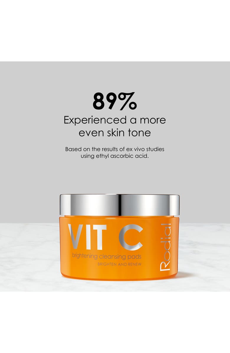 Rodial Vit C Brightening  Cleansing Pads, Alternate, color, NO COLOR