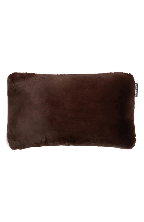 Cicly Faux Fur Accent Pillow