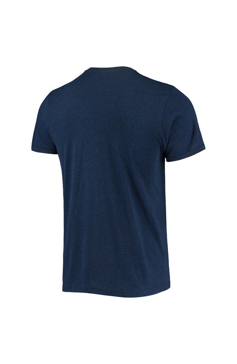 Homage Men's Homage Navy Chicago White Sox Hand-Drawn Logo Tri-Blend T-Shirt, Alternate, color, 