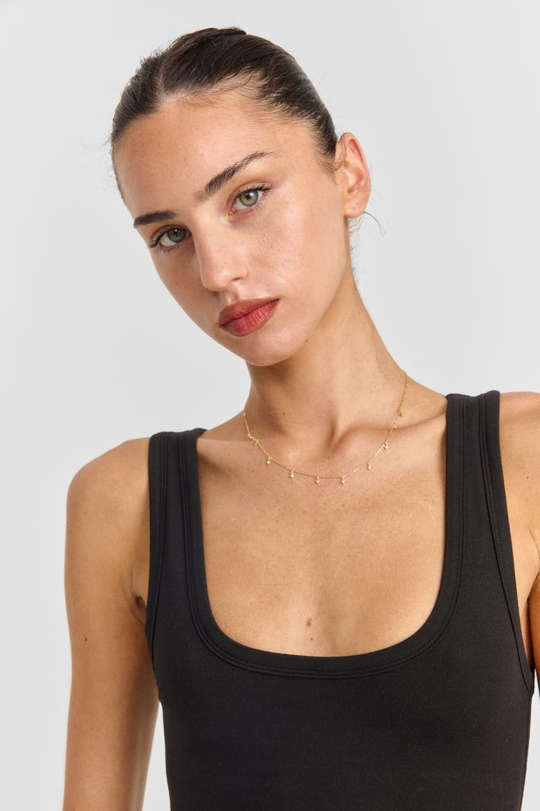 Renée Necklace, Alternate, color, 18k Gold