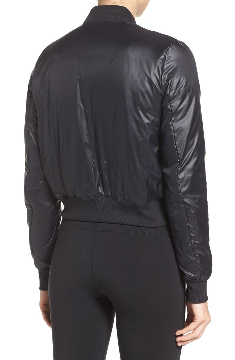 Alo Off-Duty Bomber Jacket, Alternate, color, 