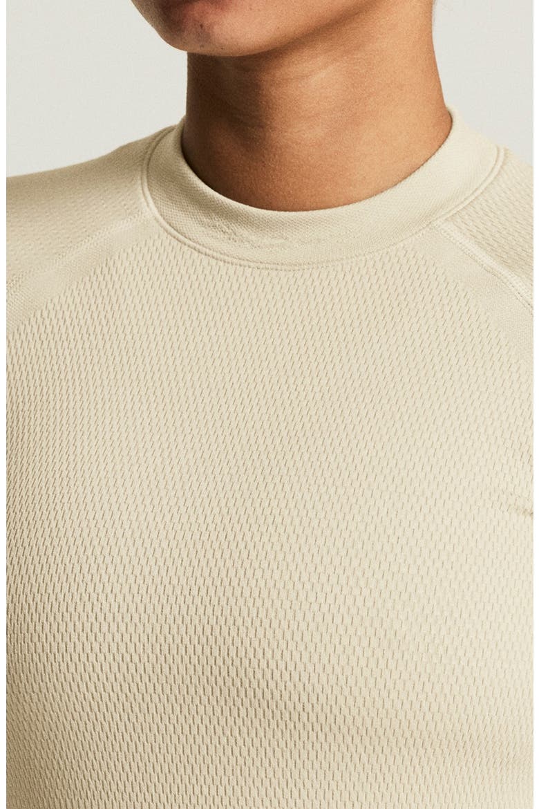Warm Comfort Performance Long Sleeve T-Shirt, Alternate, color, PLASTER