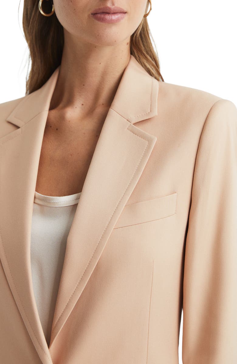 Reiss Ember One-Button Blazer, Alternate, color, Camel