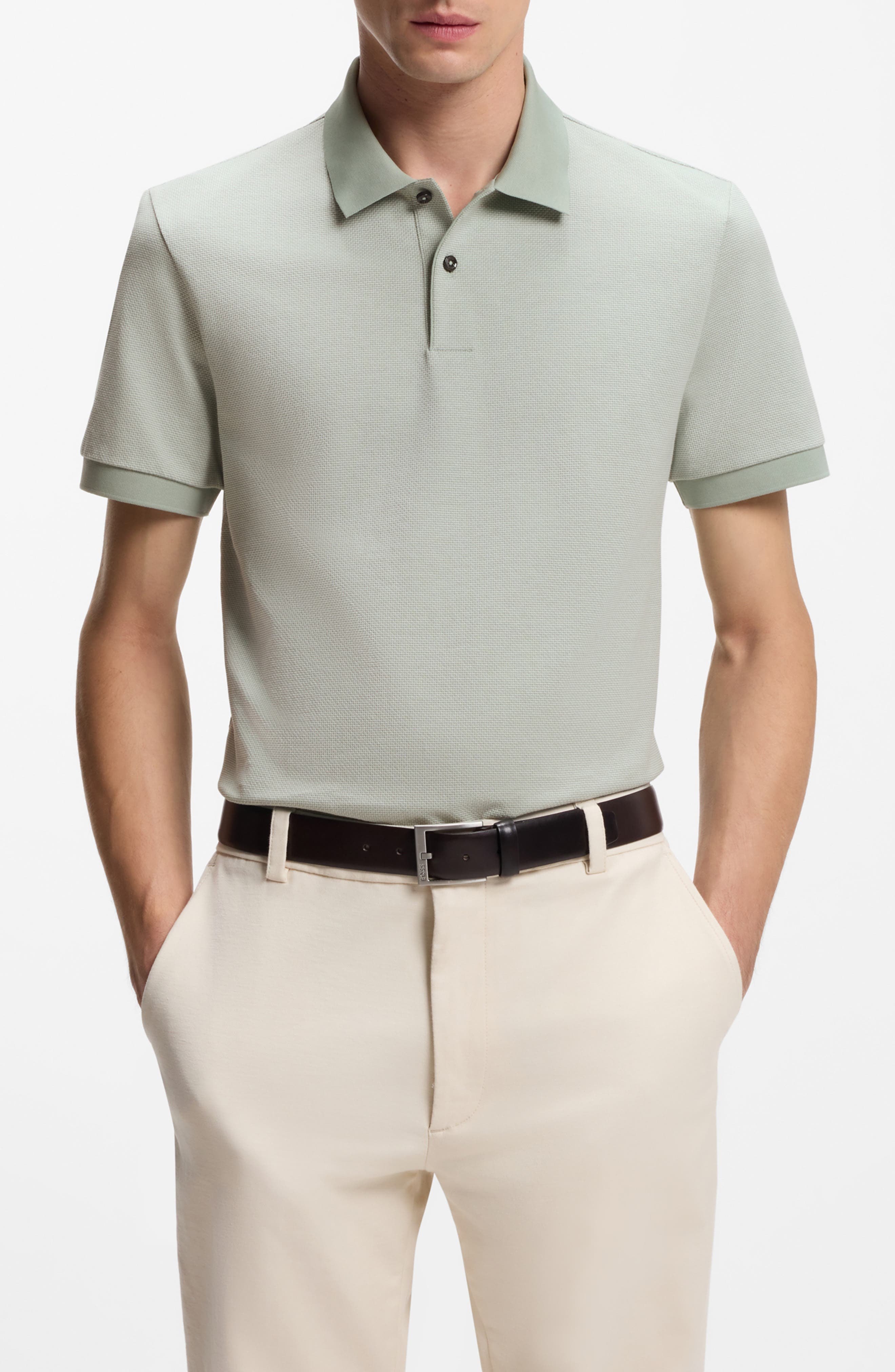 Parlay Cotton Pique Polo - image 5