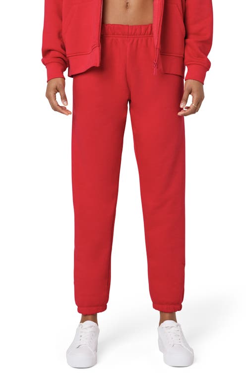 Florence By Mills Cozy Crush Joggers In Scarlet