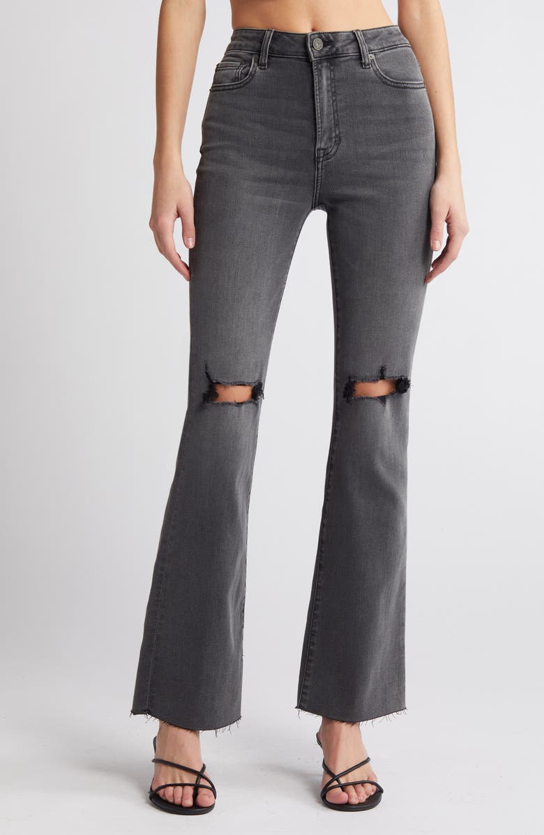 HIDDEN JEANS Ryan Ripped High Waist Bootcut Jeans, Main, color, 