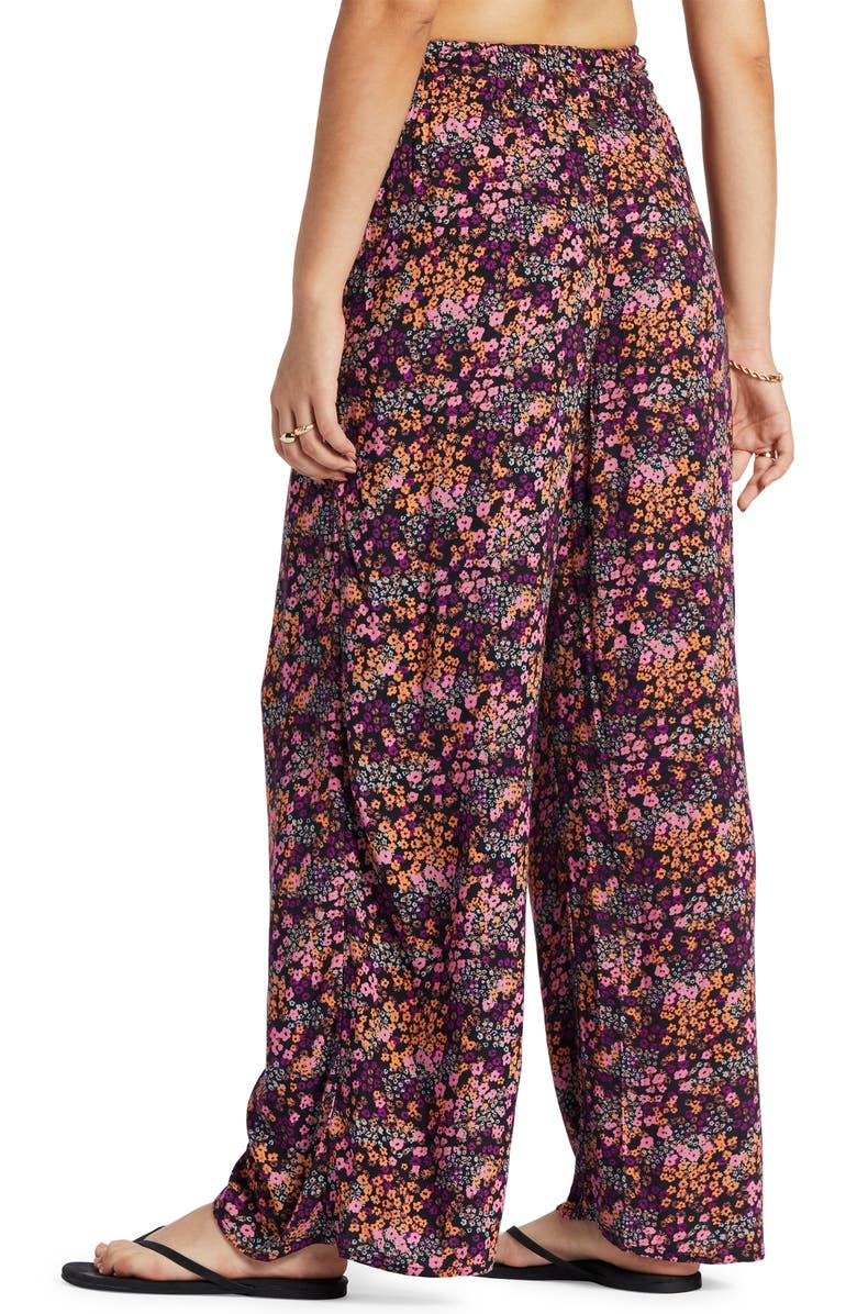 Roxy Forever & a Day Floral Wide Leg Pants, Alternate, color, 