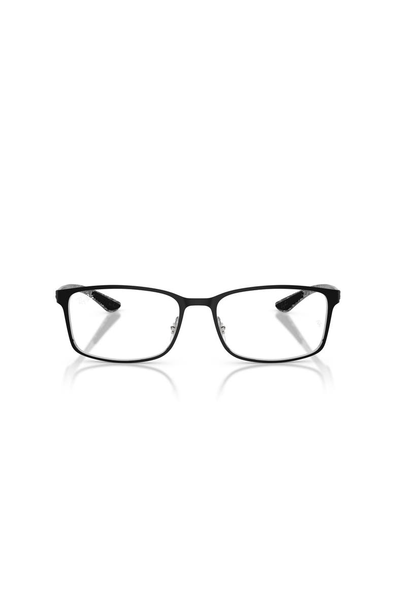 Ray-Ban 57mm Rectangle optical glasses, Alternate, color,
