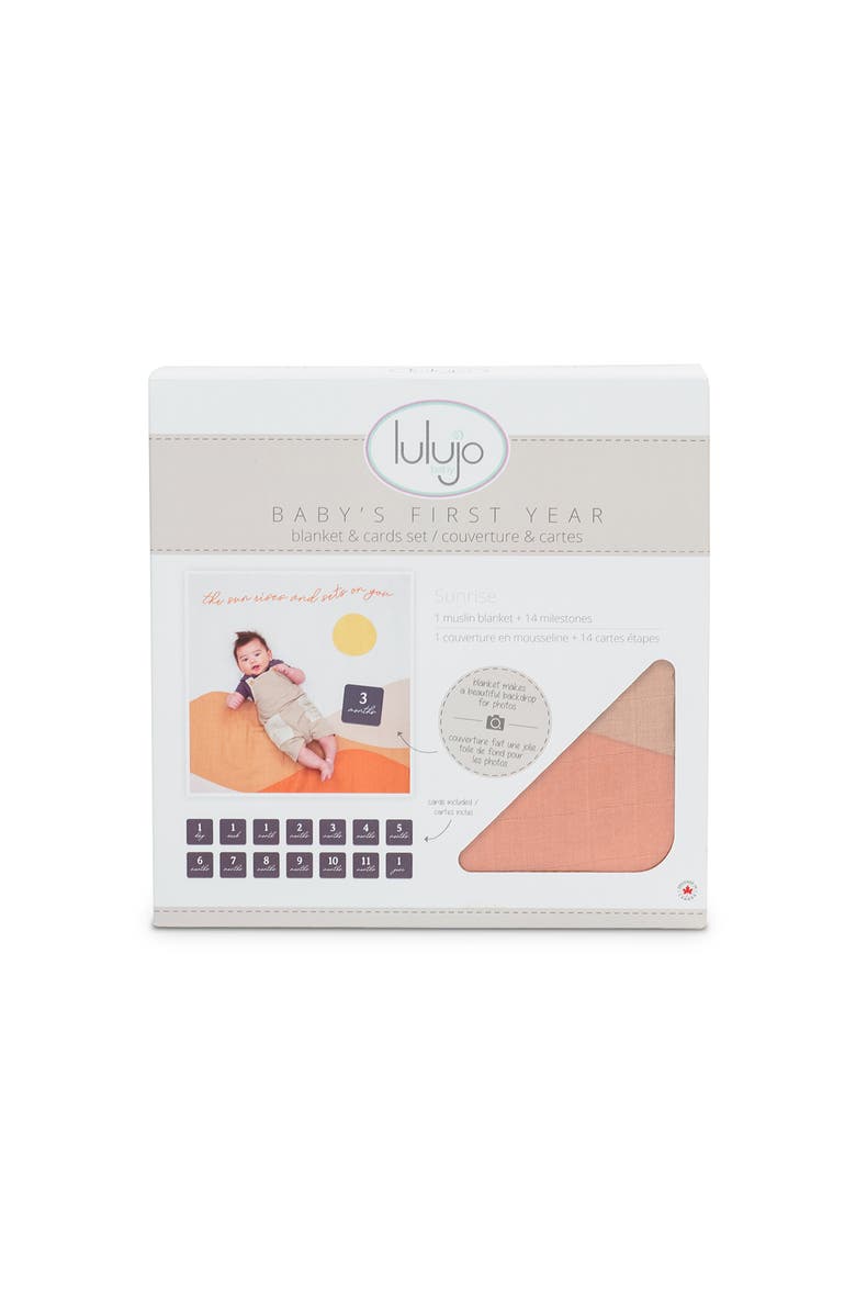 Lulujo Baby's First Year, Alternate, color, Sunrise