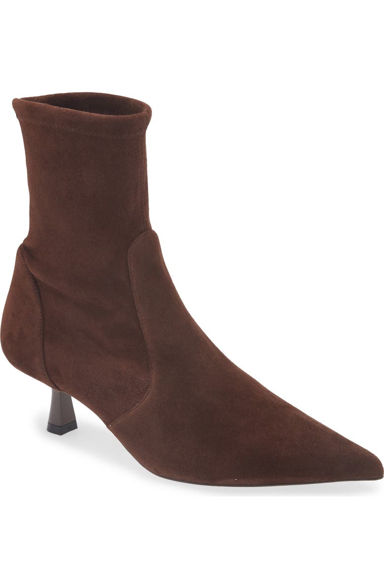 Stuart Weitzman Stuart Supersculpt Bootie, Main, color, Walnut