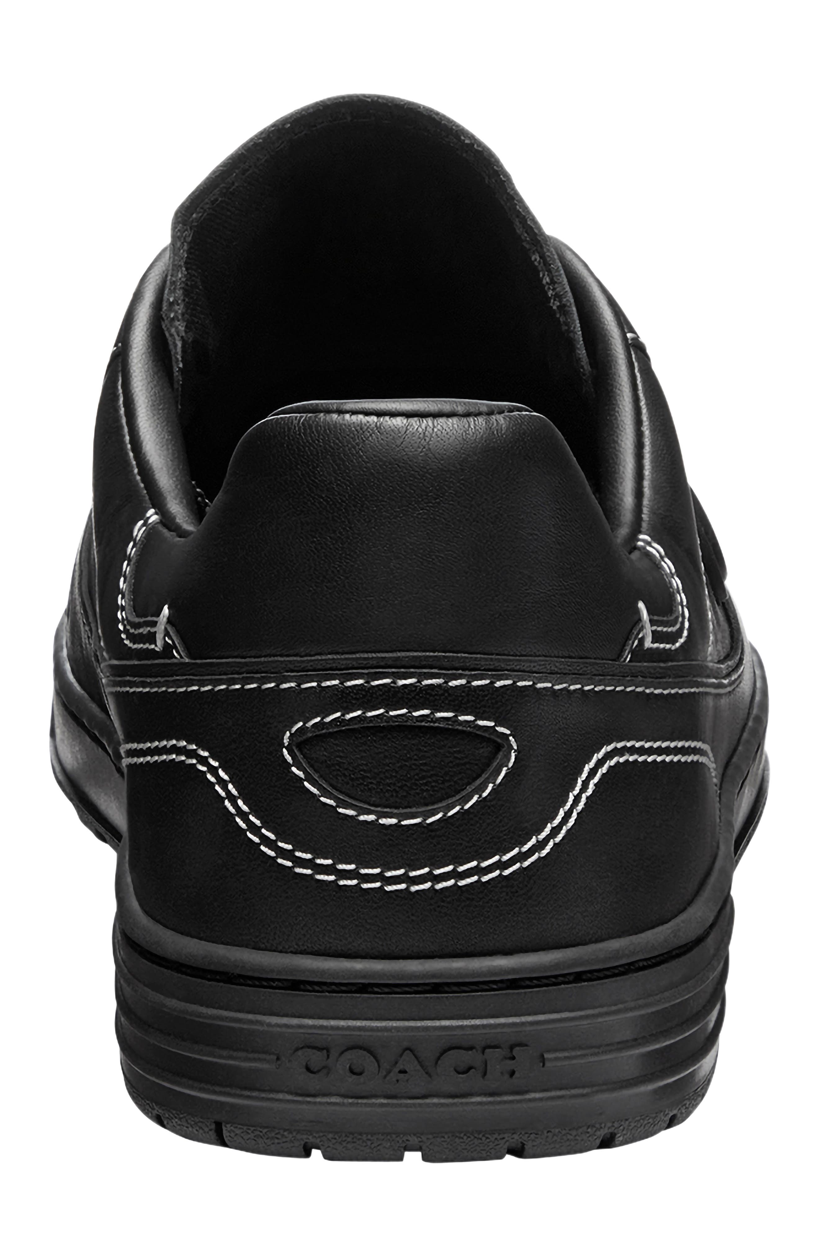 Soft Soho Sneaker, Alternate, color, BLACK