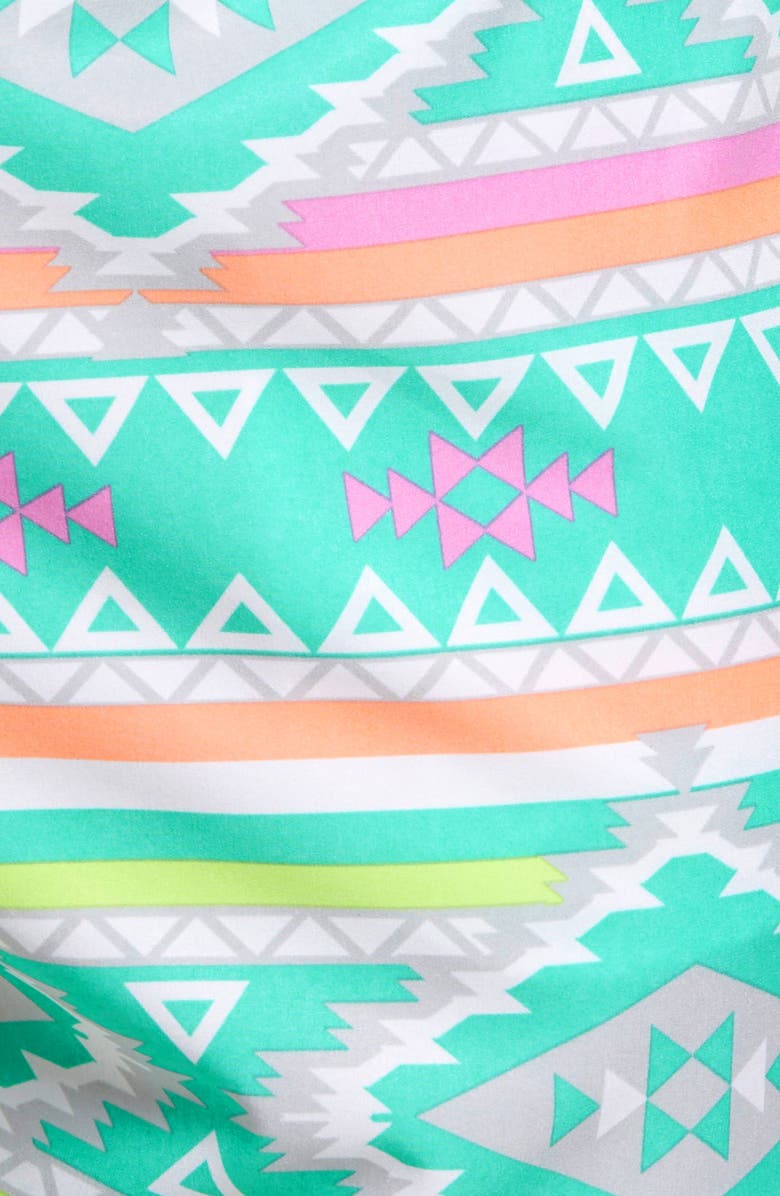 Chubbies Tropicadas 7-Inch Swim Trunks, Alternate, color, Green Multi