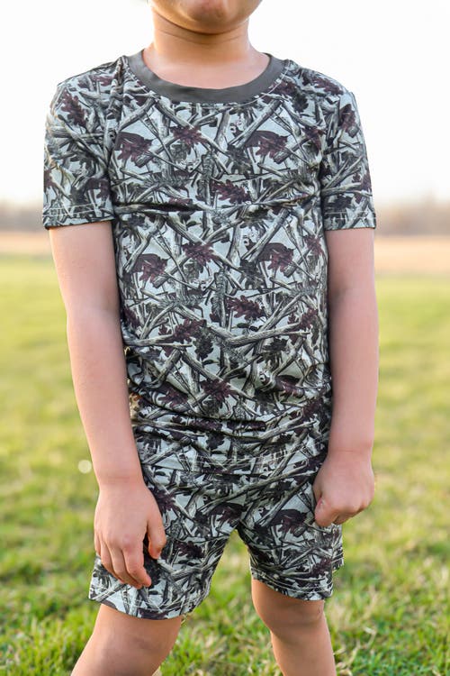 Fletch Hidden Camo 2 Piece Shorts Set In Green