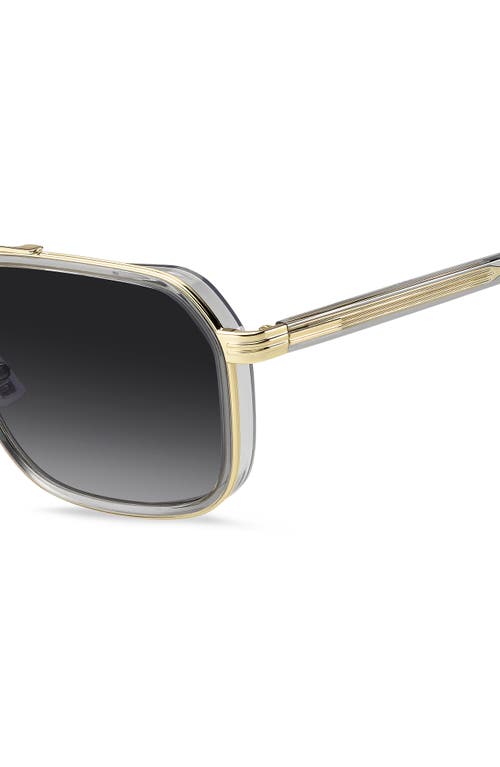 Hugo Boss Boss 55mm Rectangular Sunglasses