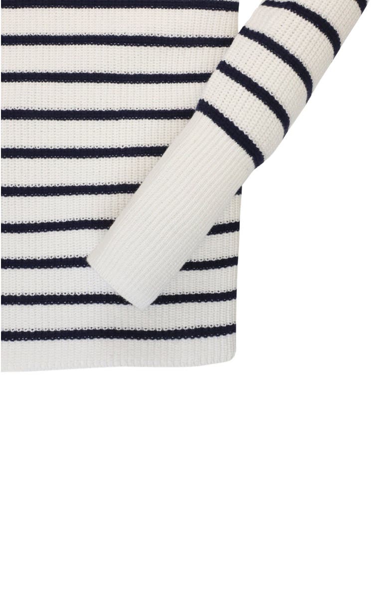 Hope & Henry Women's Mock Neck Breton Sweater, Alternate, color, 