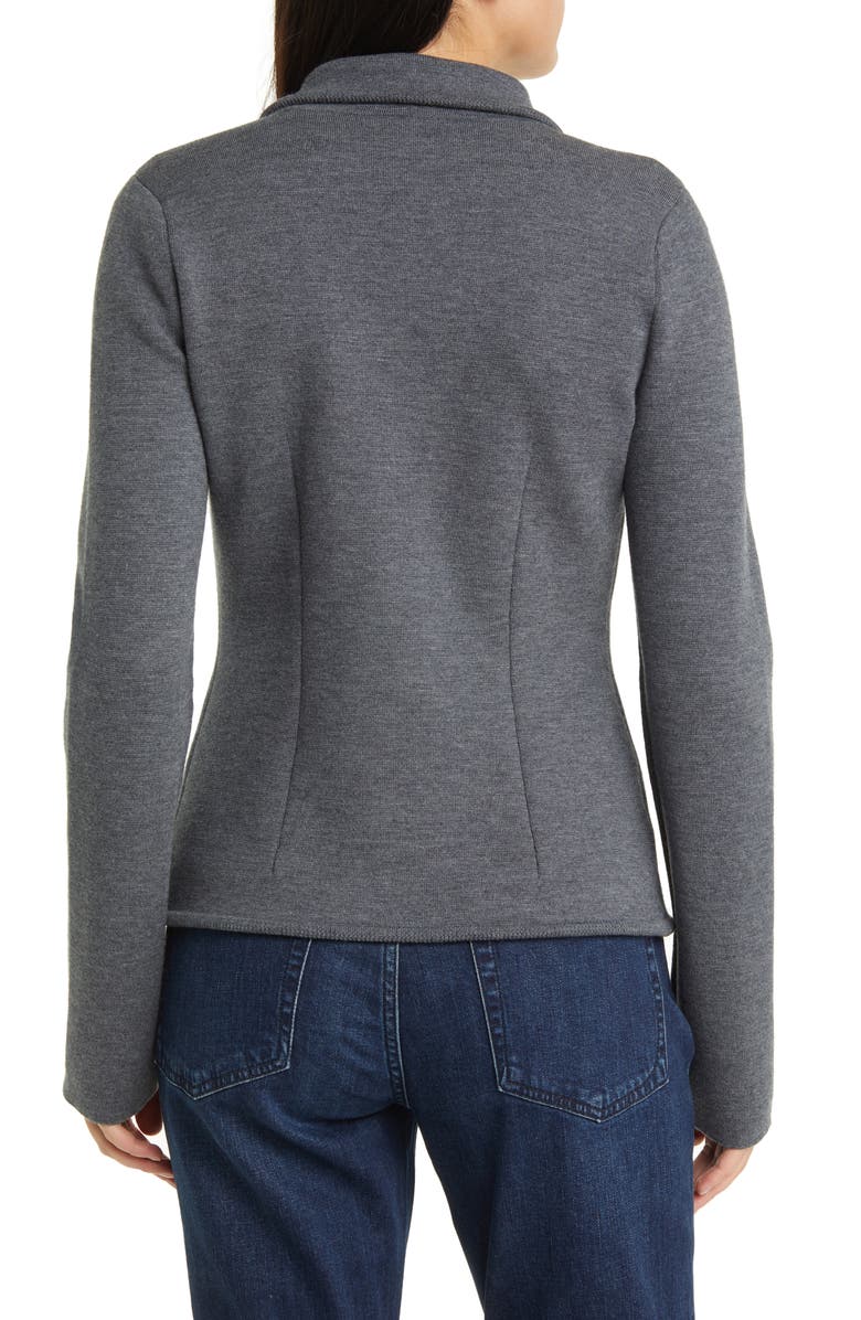 rag & bone Abigail Merino Wool Blend Blazer, Alternate, color, 