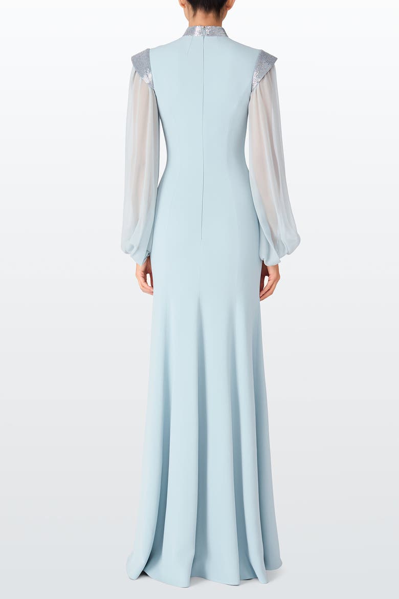 Isabelle Maxi Dress, Alternate, color, Porcelain