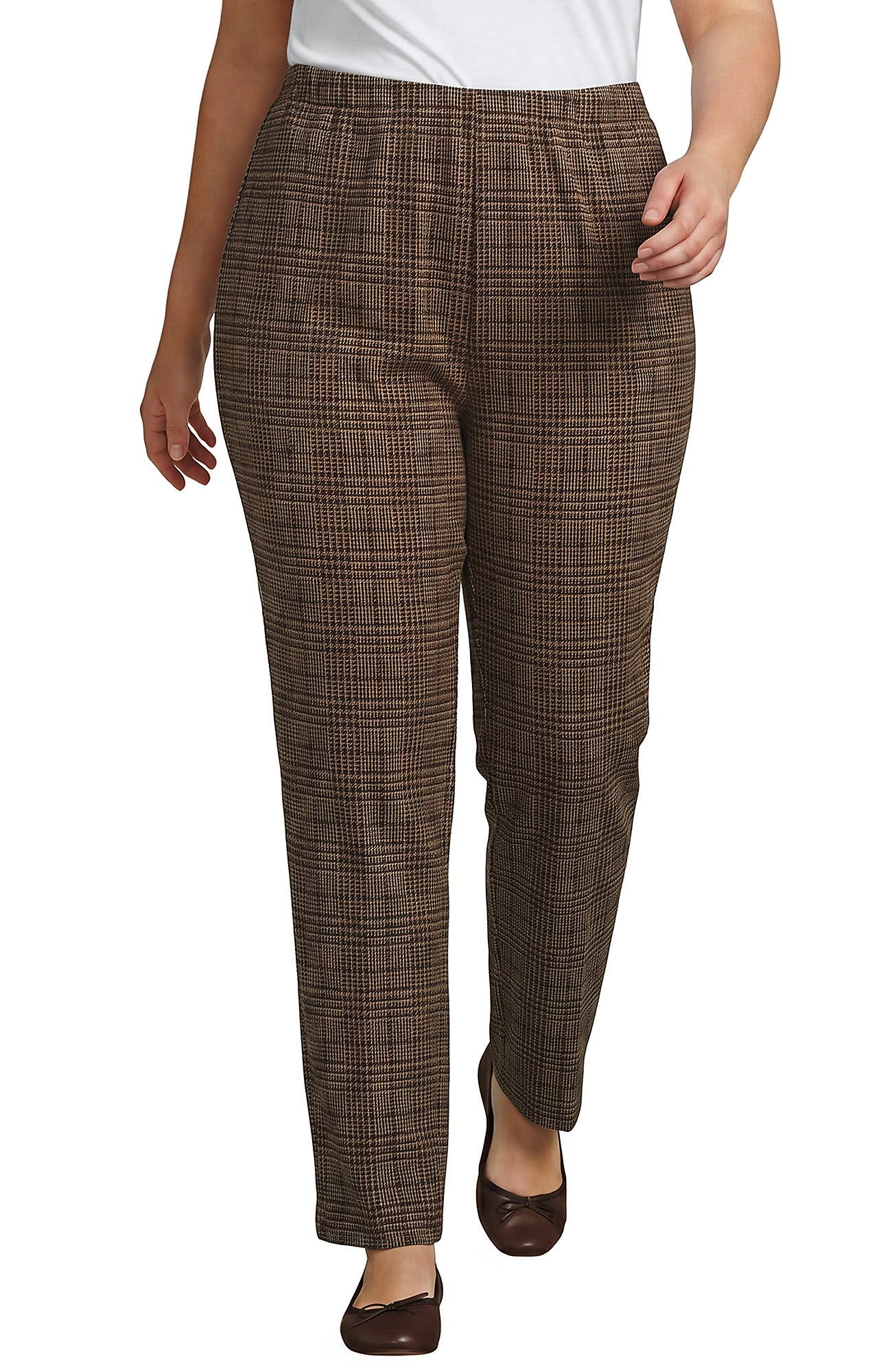 selected Rich Coffee/Khaki Glen Plaid
