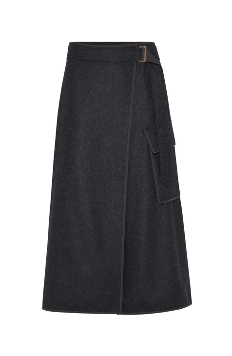 Plus size midi wrap skirt best sale