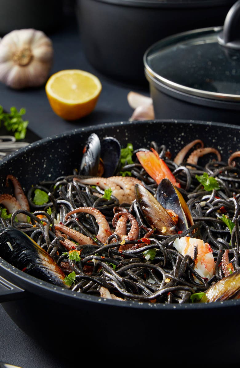 Cuisine::pro<sup>®</sup> STONE<sup>™</sup> 9-Piece Cookware Set, Alternate, color, Black